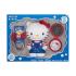 Hello Kitty Hello Kitty 2in1 Shower Gel & Shampoo Darilni set gel za prhanje 400 ml + glavnik z ogledalom + gumice in sponka za lase