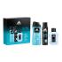 Adidas Ice Dive Darilni set toaletna voda 100 ml + deodorant 150 ml + gel za prhanje 250 ml