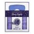 The Indulgent Bathing Co. Starry Nights Sweet Dreams Set Darilni set krema za prhanje Lavender And Lime Flower Shower Cream 300 ml + mleko za kopel Lavender And Lime Flower Bath Milk 300 ml + maslo za telo Lavender And Lime Flower Body Butter 100 ml + spalna maska Satin Sleep Mask 1 kos