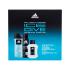 Adidas Ice Dive Darilni set toaletna voda 100 ml + deodorant 150 ml + gel za prhanje 250 ml poškodovana škatla