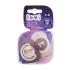 LOVI Night & Day Dynamic Soother Girl 3-6m Duda za otroke 2 kos