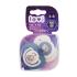 LOVI Night & Day Dynamic Soother Boy 3-6m Duda za otroke 2 kos