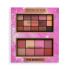 Makeup Revolution London Pink Moments Face & Eye Gift Set Darilni set paletka rdečil in osvetljevalcev Blush Palette 16 g Lover + paletka senčil za oči Reloaded Eyeshadows Palette 16,5 g Romance