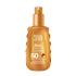 Garnier Ambre Solaire Ideal Bronze Milk-In-Spray SPF50 Zaščita pred soncem za telo 150 ml
