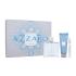 Azzaro Chrome Darilni set toaletna voda 100 ml + toaletna voda 10 ml + šampon za lase in telo 75 ml