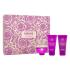 Versace Pour Femme Dylan Purple SET1 Darilni set parfumska voda 50 ml + gel za prhanje 50 ml + losjon za telo 50 ml