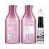 Set Šampon Redken Volume Injection + Balzam za lase Redken Volume Injection + Za sijoče lase Redken One United All-in-one