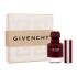 Givenchy L'Interdit Rouge Ultime Darilni set parfumska voda 50 ml + šminka Le Rouge Deep Velvet 3,4 g 37 Rouge Grainé