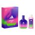 Adidas Vibes Spark Up Darilni set parfumska voda 100 ml + gel za prhanje 100 ml