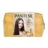 Pantene PRO-V Your Golden Me Time Kit Darilni set šampon Intensive Repair 250 ml + balzam Intensive Repair 160 ml + olje za lase Keratin Protect Oil 100 ml + intenzivna nega za lase Serum Shots Intensive Repair 3x15 ml + kozmetična torbica