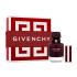 Givenchy L'Interdit Rouge SET2 Darilni set parfumska voda 50 ml + rtěnka Le Rouge Deep Velvet 3,4 g 37 Rouge Grainé