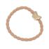 By Eloise London Gold Butterfly Elastika za lase za ženske 1 kos Odtenek Peach