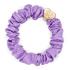 By Eloise London Silk Scrunchie Gold Heart Elastika za lase za ženske 1 kos Odtenek Lilac