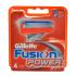 Gillette Fusion Power Nadomestne britvice za moške 4 kos poškodovana škatla