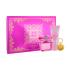 Versace Bright Crystal Absolu Darilni set parfumska voda 90 ml + losjon za telo 100 ml + obesek za ključe