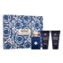 Versace Pour Homme Dylan Blue Darilni set toaletna voda 50 ml + gel za prhanje 50 ml + balzam po britju 50 ml