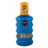 Nivea Sun Protect & Dry Touch Invisible Spray SPF20 Zaščita pred soncem za telo 200 ml