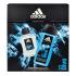 Adidas Ice Dive Darilni set toaletna voda 100 ml + gel za prhanje 250 ml poškodovana škatla