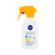 Nivea Sun Babies & Kids Sensitive Protect Spray SPF50+ Zaščita pred soncem za telo za otroke 270 ml