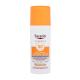 Eucerin Sun Protection Pigment Control Tinted Gel-Cream SPF50+ Zaščita pred soncem za obraz za ženske 50 ml Odtenek Medium