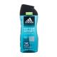 Adidas After Sport Shower Gel 3-In-1 New Cleaner Formula Gel za prhanje za moške 250 ml