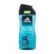 Adidas Ice Dive Shower Gel 3-In-1 New Cleaner Formula Gel za prhanje za moške 250 ml