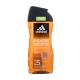 Adidas Power Booster Shower Gel 3-In-1 New Cleaner Formula Gel za prhanje za moške 250 ml