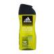 Adidas Pure Game Shower Gel 3-In-1 Gel za prhanje za moške 250 ml