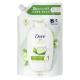 Dove Refreshing Cucumber & Green Tea Tekoče milo za ženske polnilo 750 ml