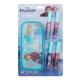Lip Smacker Disney Frozen Lip Gloss & Pouch Set Darilni set glos za ustnice 4 x 6 ml + kozmetična torbica