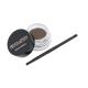 Makeup Revolution London Brow Pomade With Double Ended Brush Gel za obrvi za ženske 2,5 g Odtenek Medium Brown