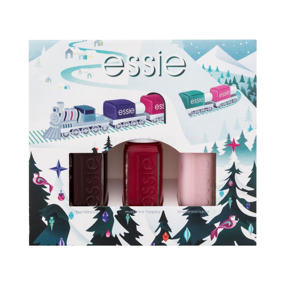 Essie Nail Polish Christmas Mini Trio Pack Darilni set lak za nohte 5