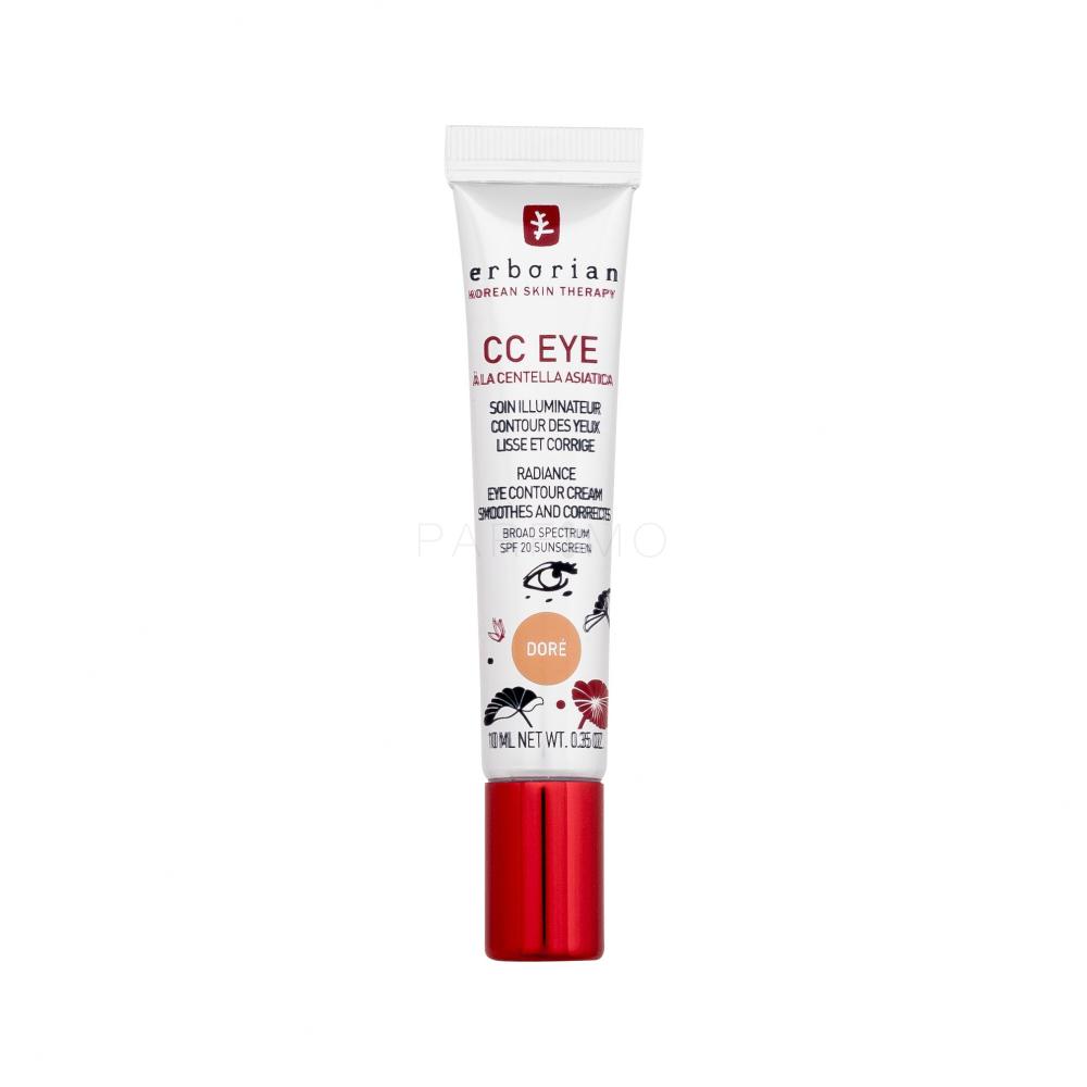 Erborian CC Eye Radiance Eye Contour Cream CC krema za ženske 10 ml