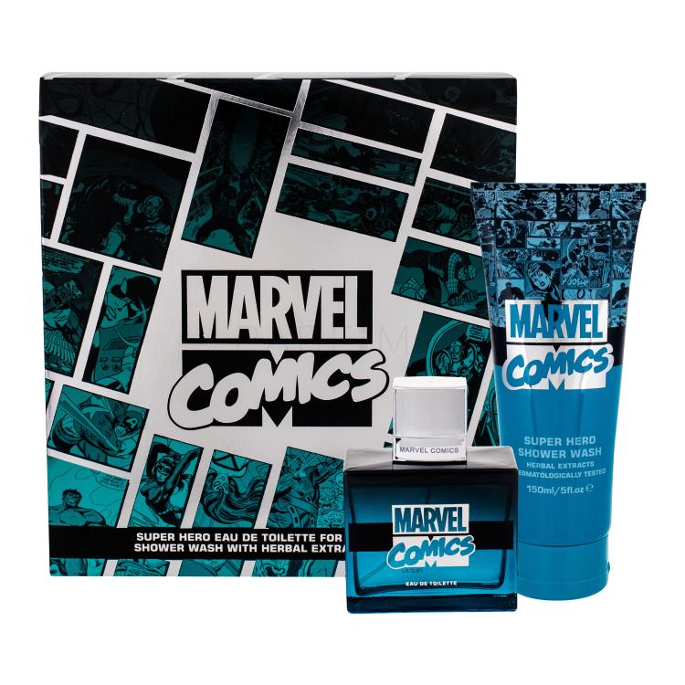 Marvel Comics Hero Darilni set toaletna voda 75 ml + gel za prhanje 150 ml