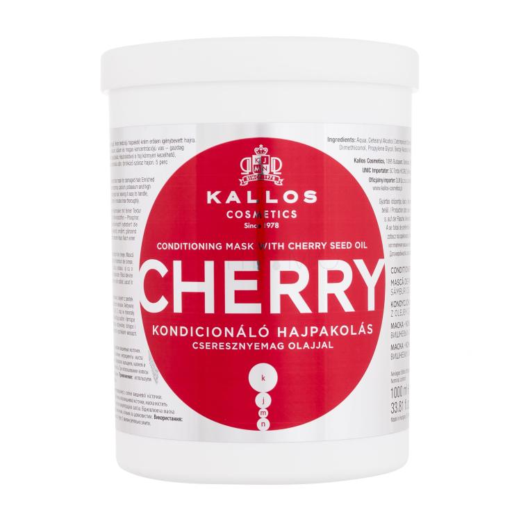 Kallos Cosmetics Cherry Maska za lase za ženske 1000 ml