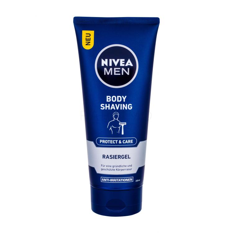 Nivea Men Protect &amp; Care Body Shaving Gel za britje za moške 200 ml