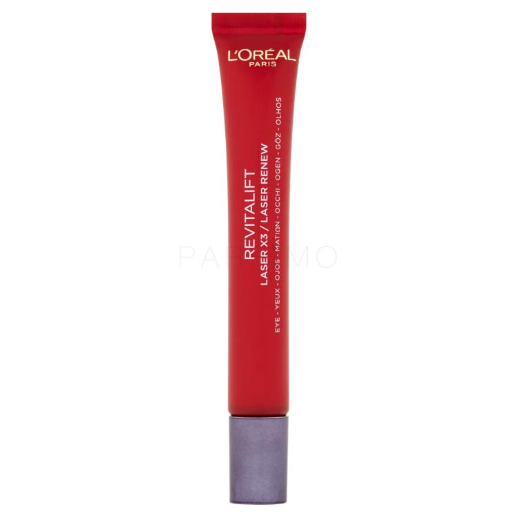 L&#039;Oréal Paris Revitalift Laser X3 Anti-Ageing Power Eye Cream Krema za okoli oči za ženske 15 ml