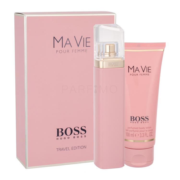 HUGO BOSS Boss Ma Vie Darilni set parfumska voda 75 ml + losjon za telo 100 ml
