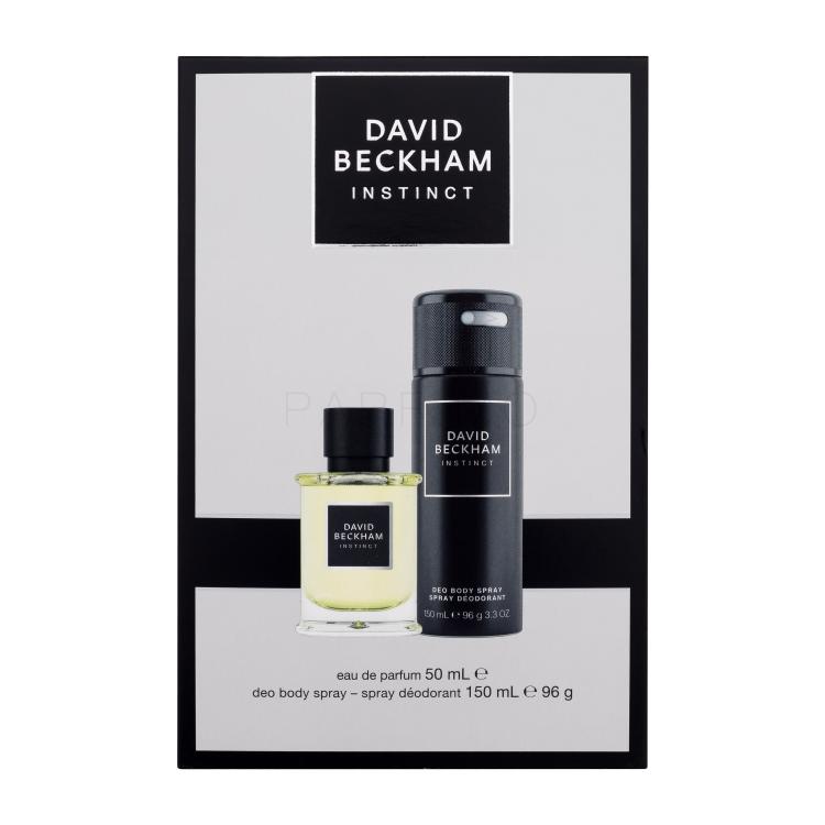 David Beckham Instinct Darilni set toaletna voda 50 ml + deodorant 150 ml