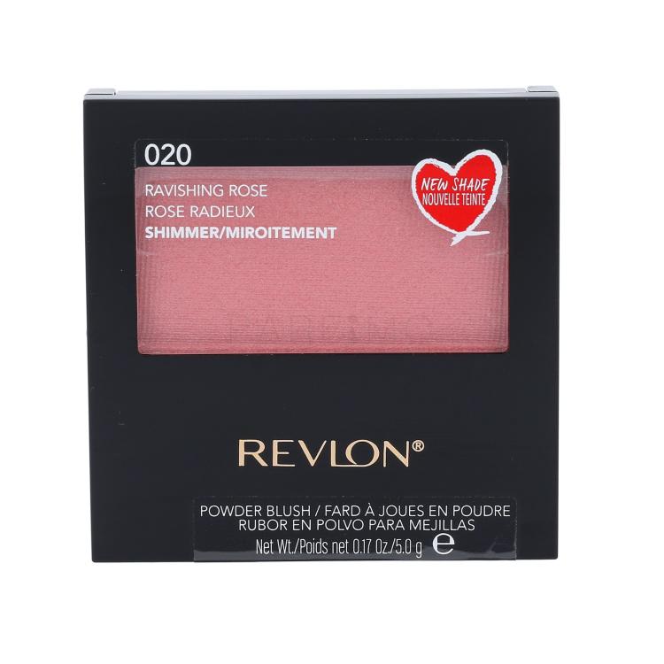 Revlon Powder Blush Rdečilo za obraz za ženske 5 g Odtenek 020 Ravishing Rose