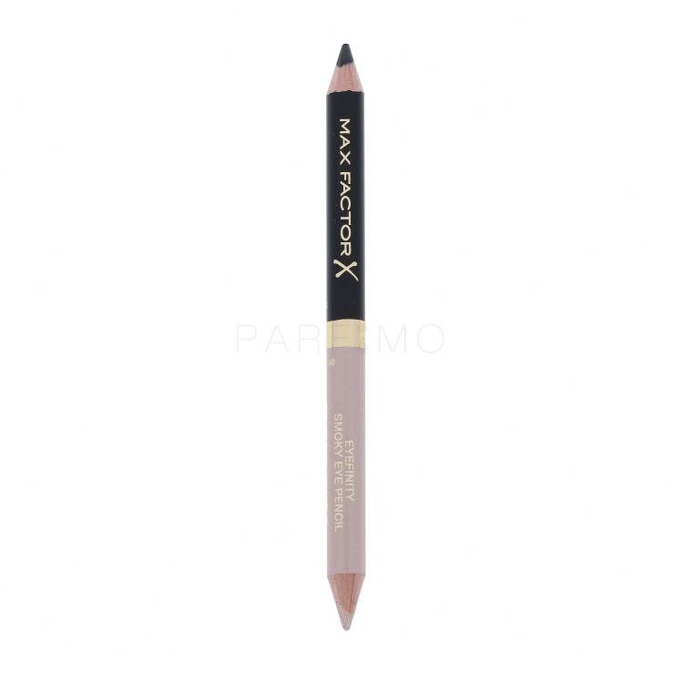 Max Factor Eyefinity Smoky Eye Pencil Svinčnik za oči za ženske 1,3 g Odtenek 01 Black Onyx +  Diamond Glitz