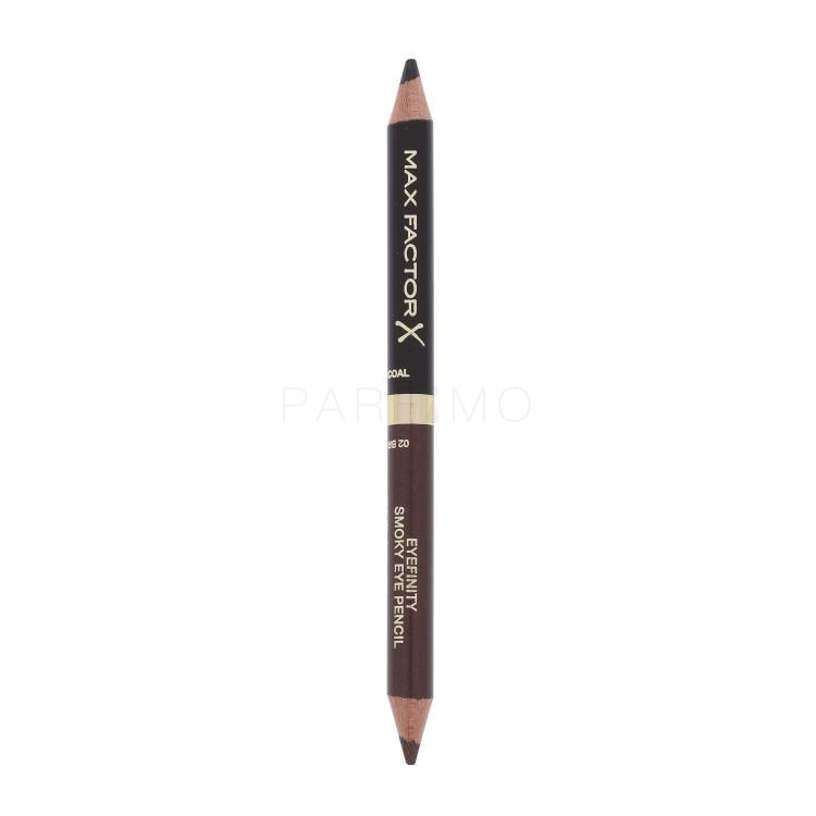Max Factor Eyefinity Smoky Eye Pencil Svinčnik za oči za ženske 1,3 g Odtenek 02 Black Charcoal +  Brushed Copper