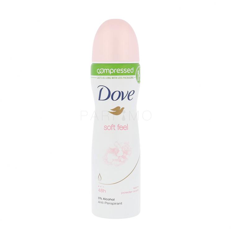 Dove Soft Feel 48h Antiperspirant za ženske 75 ml