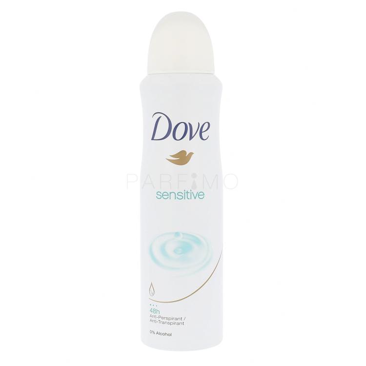 Dove Sensitive 48h Antiperspirant za ženske 150 ml
