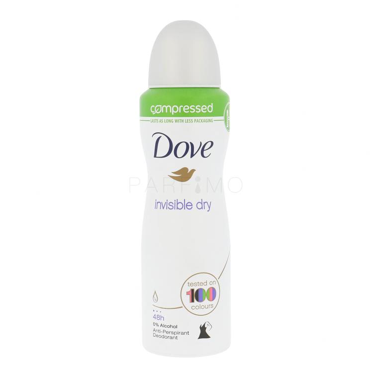 Dove Invisible Dry 48h Antiperspirant za ženske 125 ml