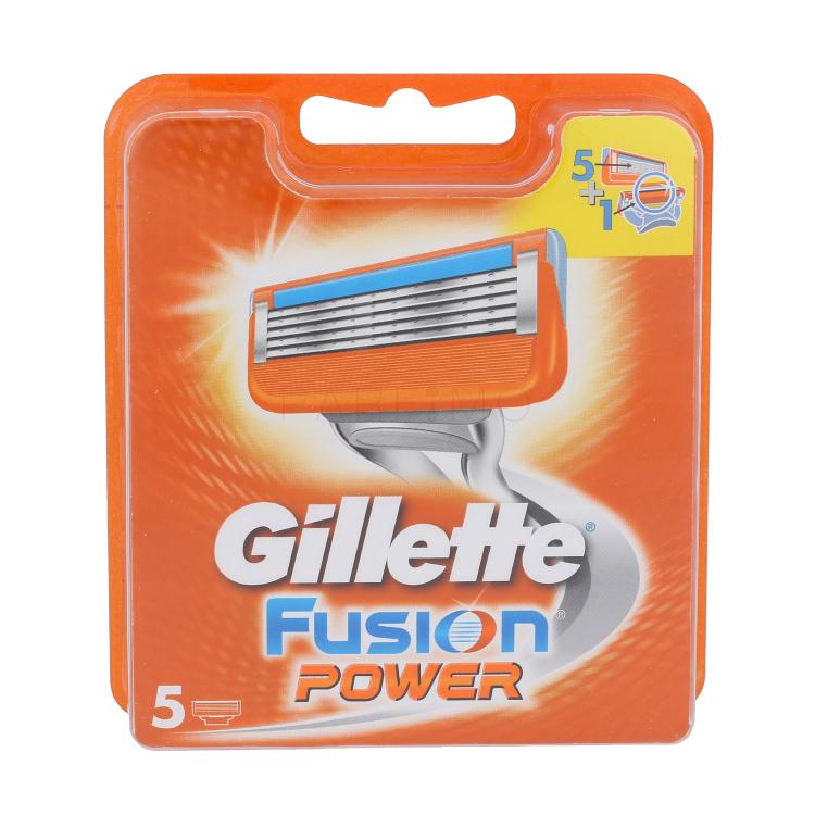 Gillette Fusion Power Nadomestne britvice za moške 5 kos
