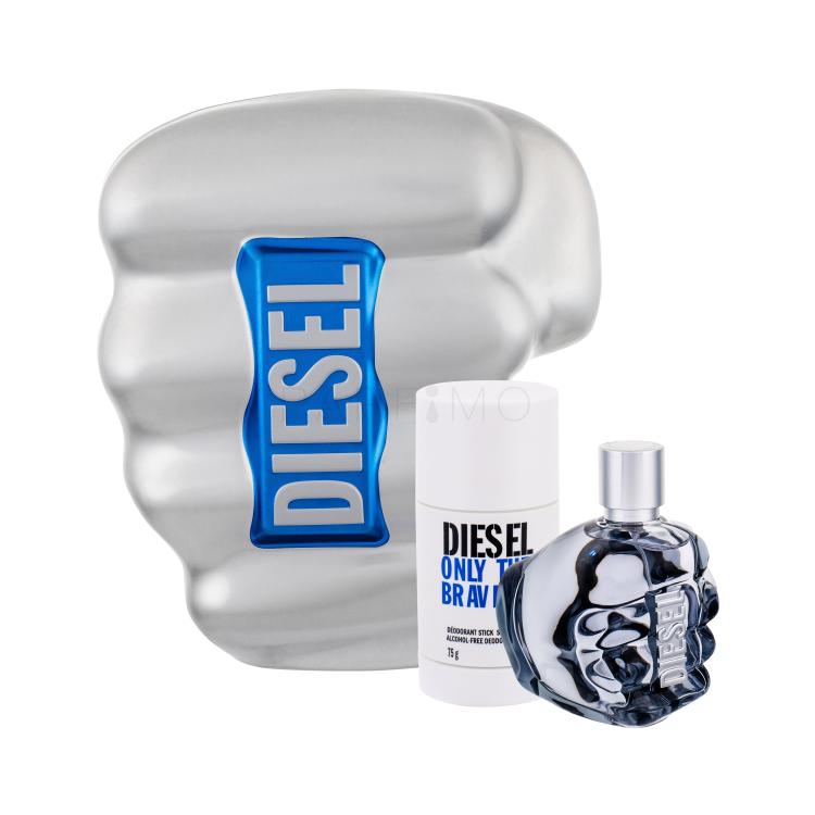 Diesel Only The Brave Darilni set toaletna voda 75 ml + deodorant v sticku 75 ml