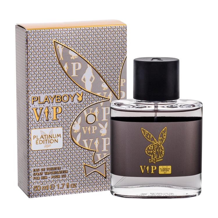 Playboy VIP Platinum Edition For Him Toaletna voda za moške 50 ml