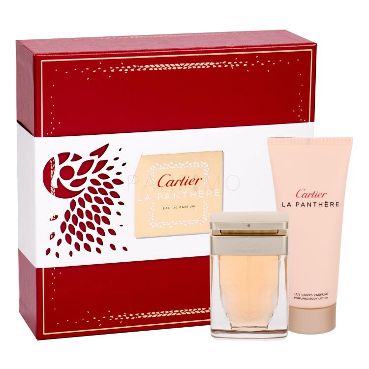 Cartier La Panthère Darilni set parfumska voda 50 ml + losjon za telo 100 ml