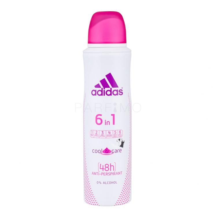 Adidas 6in1 Cool &amp; Care 48h Antiperspirant za ženske 150 ml